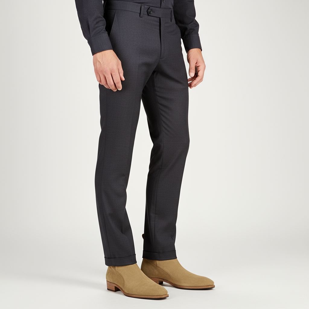 Manlio | Men’s Suede Jodhpur Boots – Classic Buckle Strap Ankle Boots