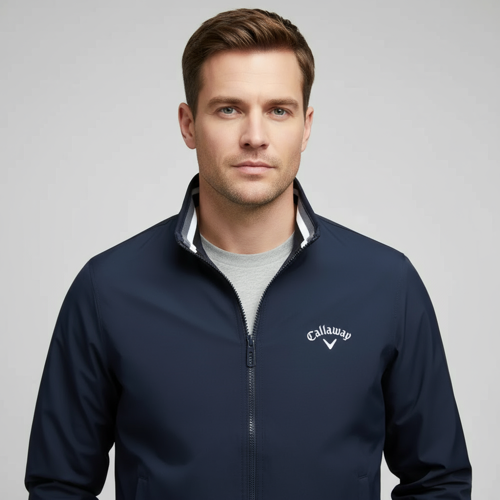 Callaway Men Casual Heritage Windbreaker Jacket