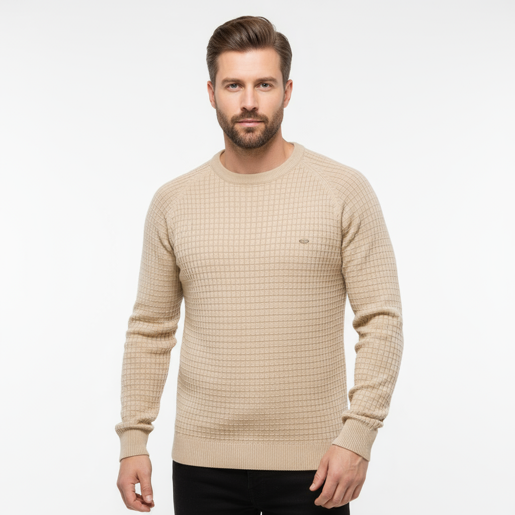 Merrick Men’s Sweater – Classic Knitted Pullover with Comfortable Fit