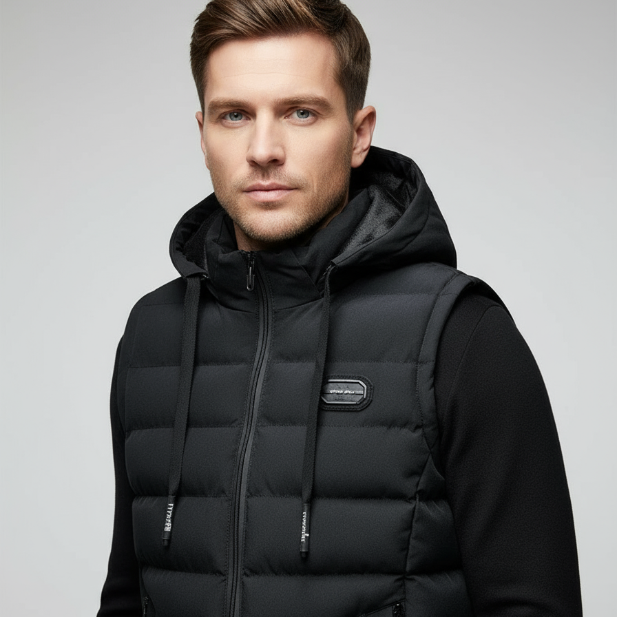 Arctic Shield Men’s Thermal Vest – Lightweight Insulated Body Warmer | Cold-Weather Performance Gear