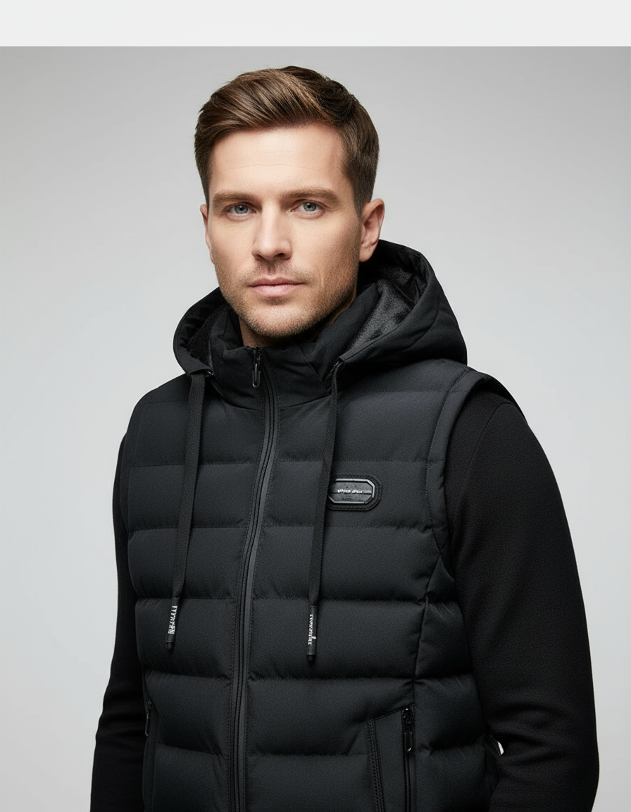 Arctic Shield Men’s Thermal Vest – Lightweight Insulated Body Warmer | Cold-Weather Performance Gear