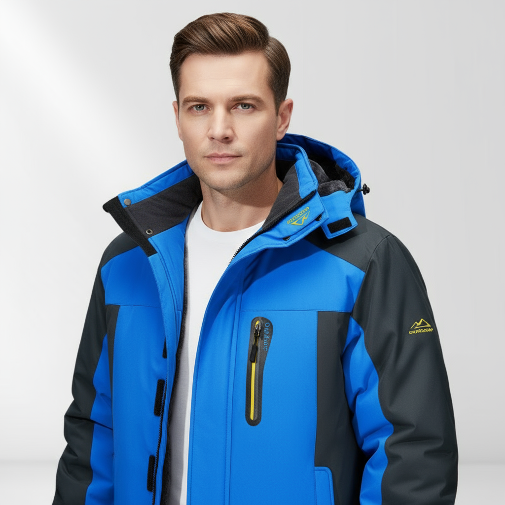Armin Waterproof Winter Jacket – Men’s Cold Weather Coat - Solorfit