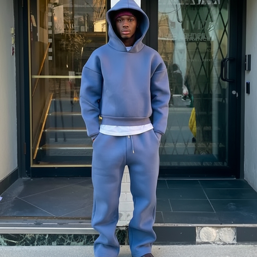 Neel | Oversized Tracksuit for Men – Modern Streetwear Comfort & Style