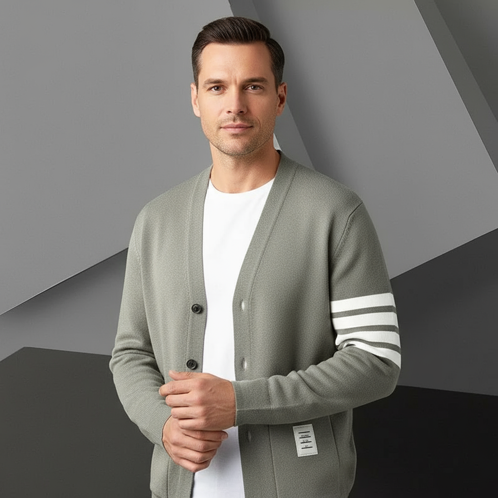Donovan Men Comfortable Knitted Cardigan