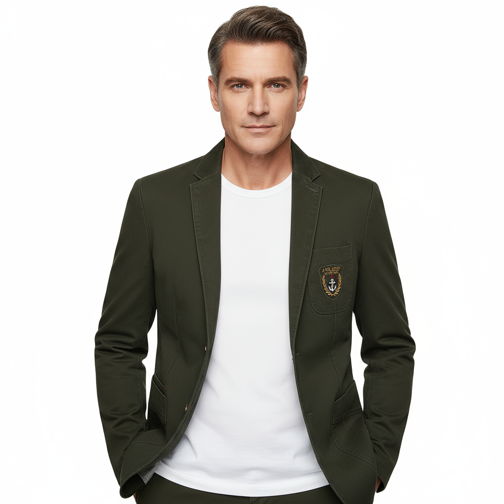 Men’s Casual Blazer Jacket – Spring Fashion Suit Coat
