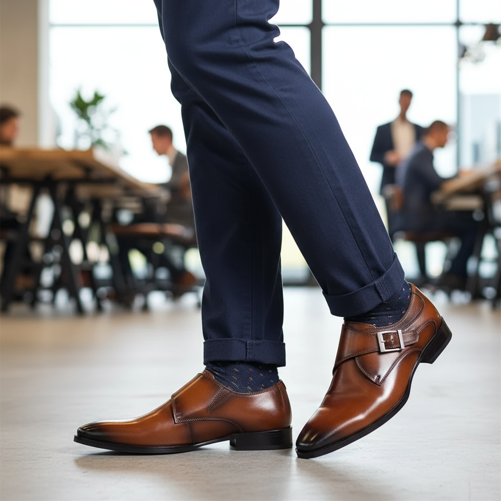 Lorenzo Milan - Handcrafted Italian Elegant Buckle Shoes - Solorfit