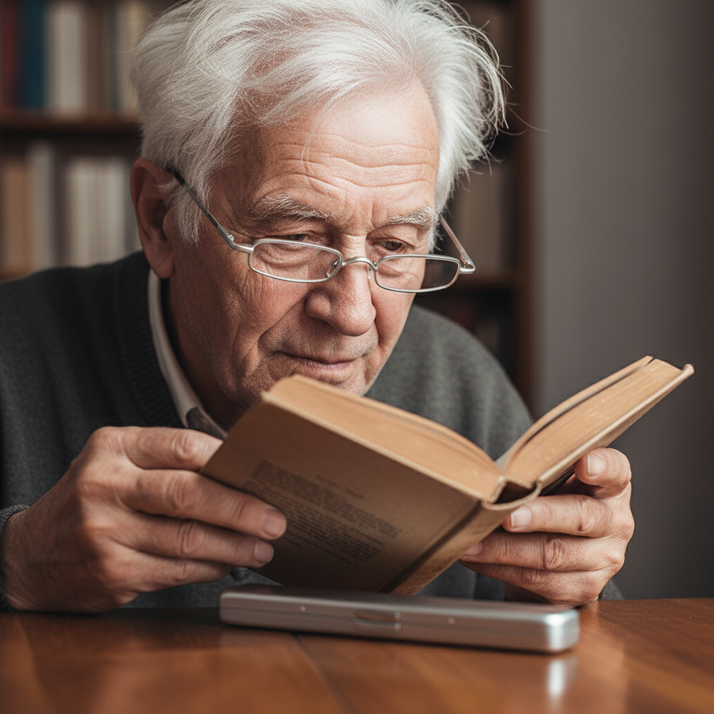 Elegant Ultra-Thin Reading Glasses with Metal Frame Portable Mini - Solorfit