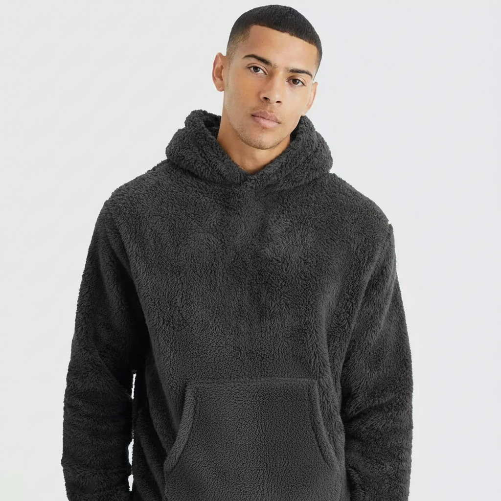 Cozy Fluff Hoodie Ultra-Soft Comfort for Winter Chill