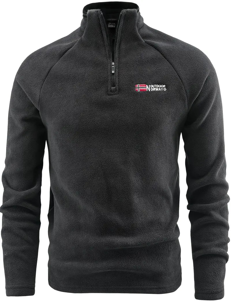 Norway- Fleece Warm Sweatshirt Zip Sweater