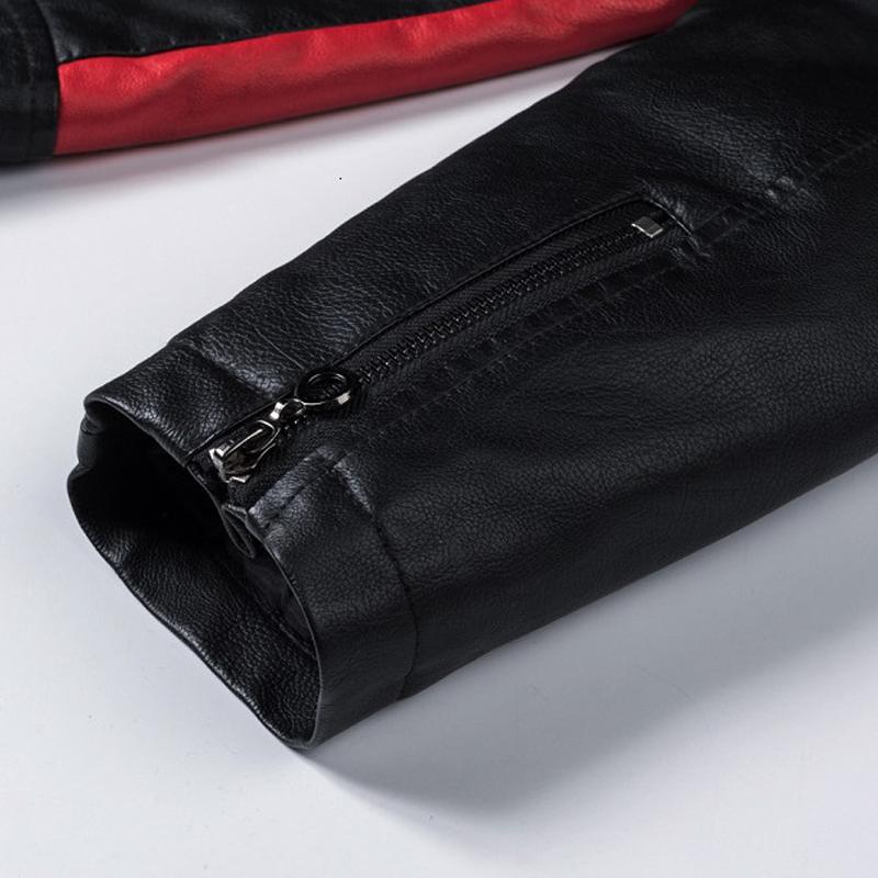 Vintage PU Stitch Jacket – Classic Faux Leather Coat with Retro Design