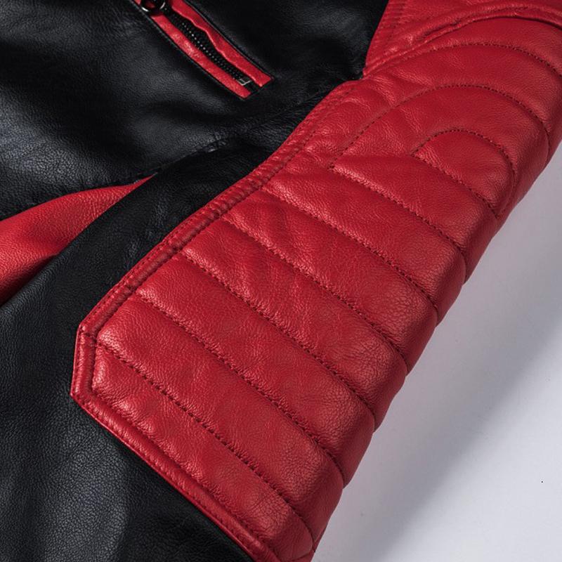 Vintage PU Stitch Jacket – Classic Faux Leather Coat with Retro Design