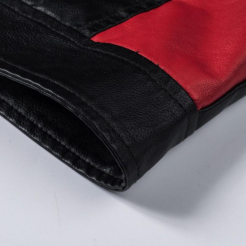 Vintage PU Stitch Jacket – Classic Faux Leather Coat with Retro Design