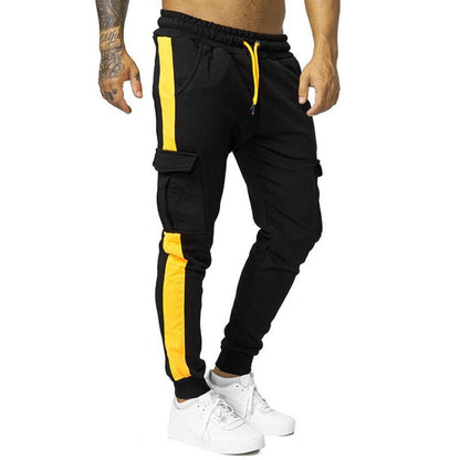 Men's Casual Multi-pocket Thickened Sports Pants　45422064F