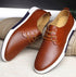 Respirer Orthopedic Leather Shoes For Men - Solorfit