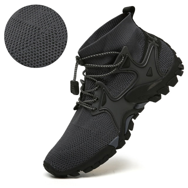 Royal Academy | Breathable Mesh Hiking Boots – Lightweight Outdoor Trekking Shoes