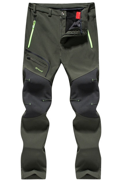 Kwaikjian Men’s Winter Fleece Lined Track Pants – Warm Athletic Work Joggers