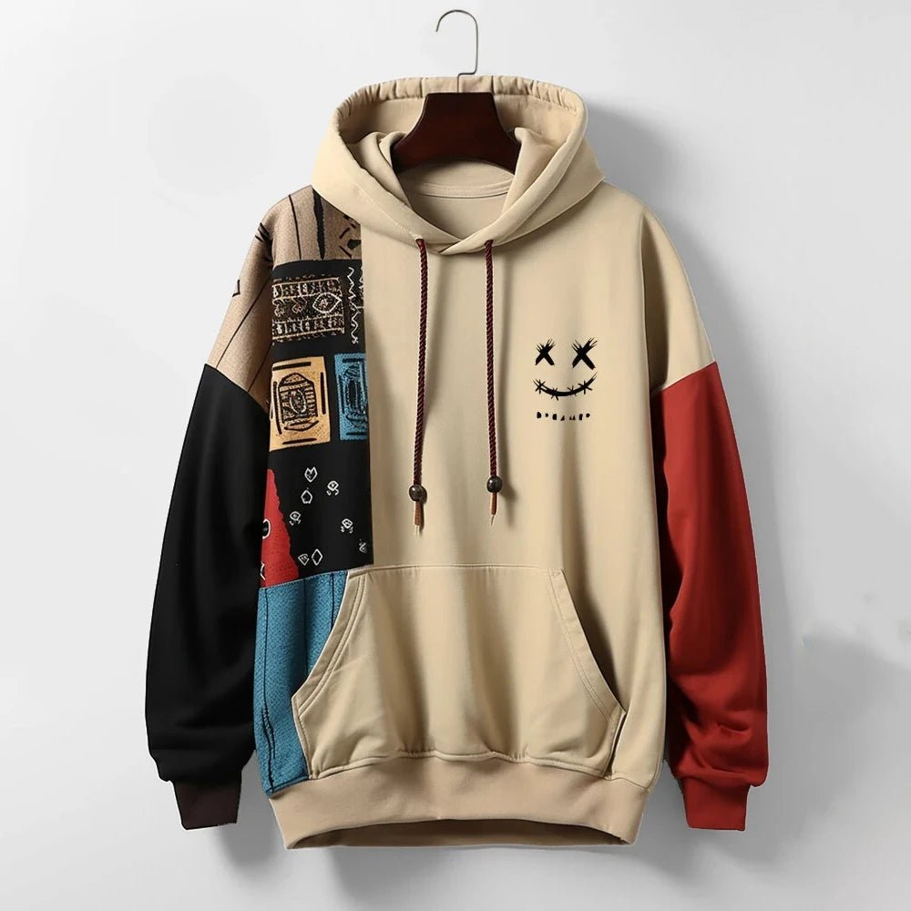 Men’s Riot Contrast Hoodie – Casual Streetwear Sweater
