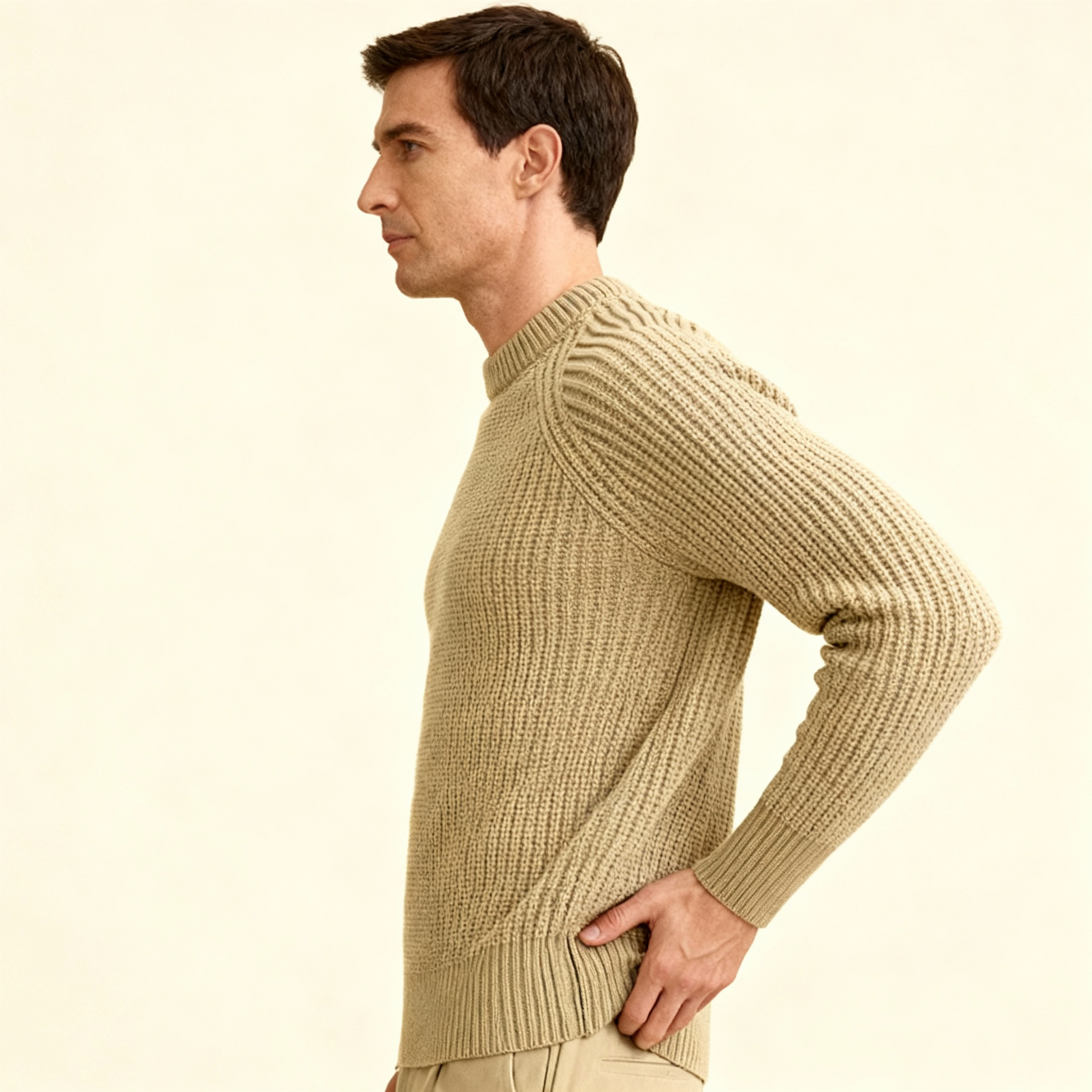 Men’s Crewneck Sweater 100% Cashmere