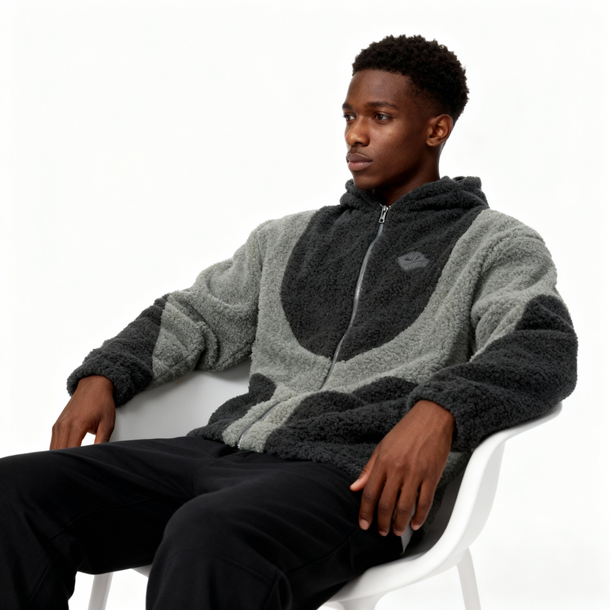 Cloud Lamb Wool Vintage Streetwear Hoodie