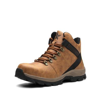 Beige Safety Boots S3 – Unisex High-Top Work Boots with Reinforced Toe and Slip-Resistant Sole