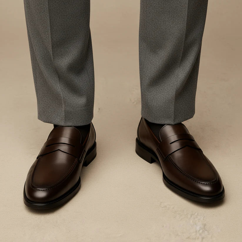 Torino Urbain Casual Leather Loafers Men | Solorfit