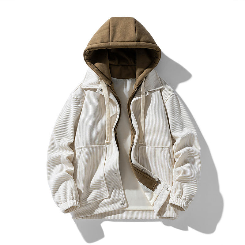 Timber Corduroy Jacket – Timeless Texture & Effortless Warmth